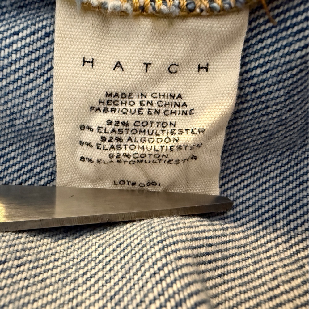 HATCH The Crop Maternity Jean Women’s Size 31 - Picture 11 of 16